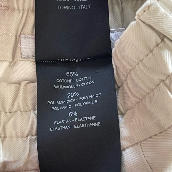 PT Torino Omega Tech Pants Zip Pockets Lightweight Elastic Waist Small - Picture 8 of 12